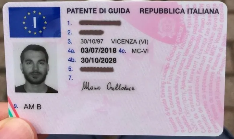 Acheter Permit De Conduit Italienne